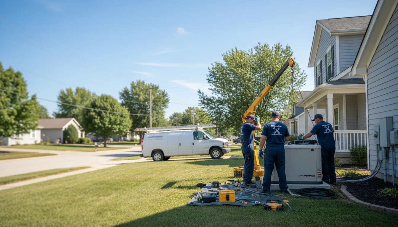 Generator Installation in Cabins, WV near me